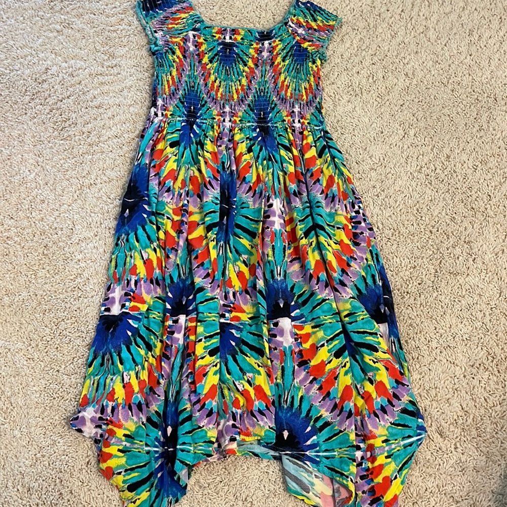 Tropical girls maxi dress